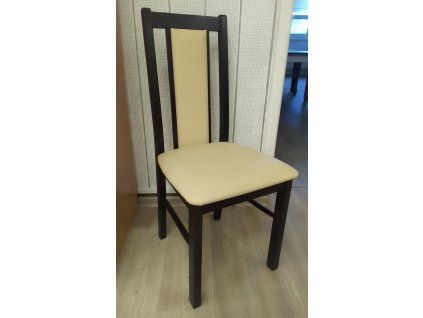 Židle Bos 14 (wenge + eko kůže) - SKLADEM 2 ks
