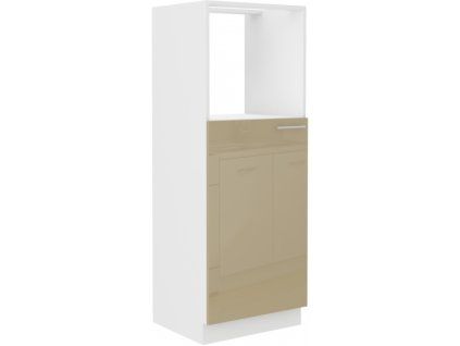 Kuchyňská skříňka Lara Cappucino - 60 DKPL-162 1F sloupek se zabudovanou troubou, dvířka