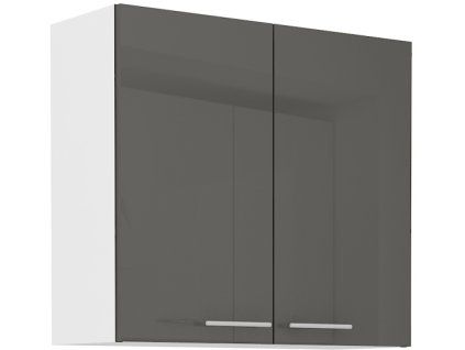 Kuchyňská skříňka Lara Grey - horní 80 G-72 2F