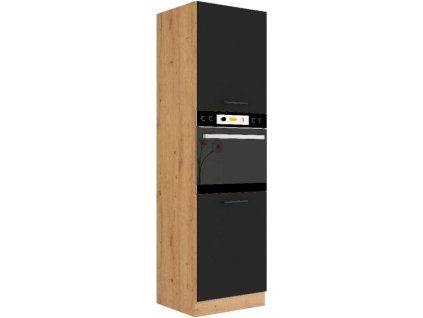 Kuchyňská skříňka Modena - 60 DP-210 2F sloupek se zabudovanou troubou, dvířka