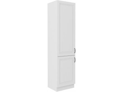 Kuchyňská skříňka Stilo WHWH - 40 DK-210 2F potravinová, bílá + bílá