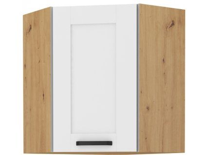 Kuchyňská skříňka Luna WHAR - horní rohová 60x60 GN-72 1F (°45)