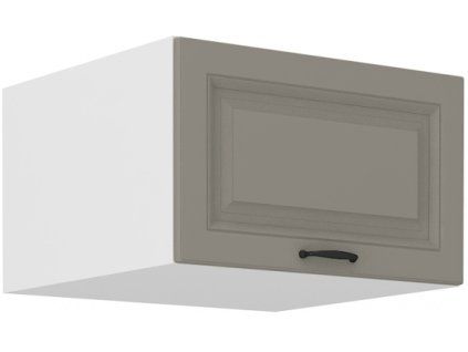 Kuchyňská skříňka Stilo ClayGRWH - horní výklop 60 NAGU-36 1F, Clay Grey + bílá