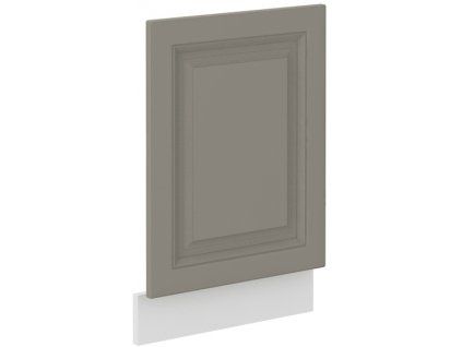 Kuchyňská skříňka Stilo ClayGRWH - ZM 570 x 446 cm dvířka pro vestavnou myčku, Clay Grey + bílá