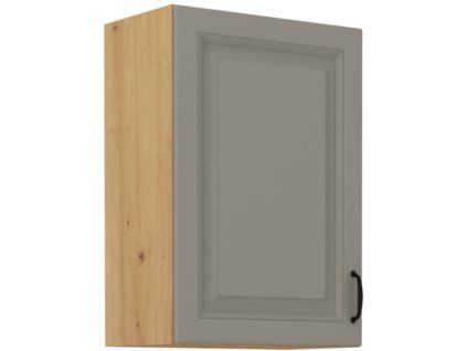 Kuchyňská skříňka Stilo ClayGRAR - horní 50 G-72 1F, Clay Grey + Artisan