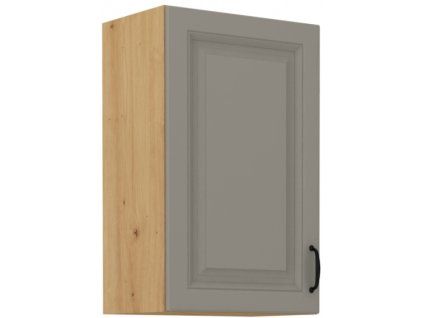 Kuchyňská skříňka Stilo ClayGRAR - horní 45 G-72 1F, Clay Grey + Artisan