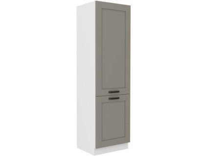 Kuchyňská skříňka Luna ClayGRWH - 60 LO-210 2F sloupek pro zabudování lednice