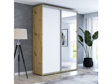Šatní skříň Majda 1- šířka 200 cm, výška 242 cm