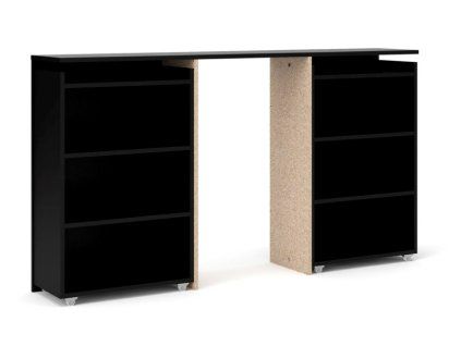 Čelo postele Simplicity 134 šíře 160 cm černé MAT