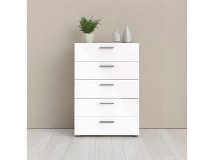 Komoda Pedro 508 oak/bílý lesk