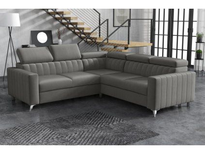 Sedací souprava Mildred Premium II šedá