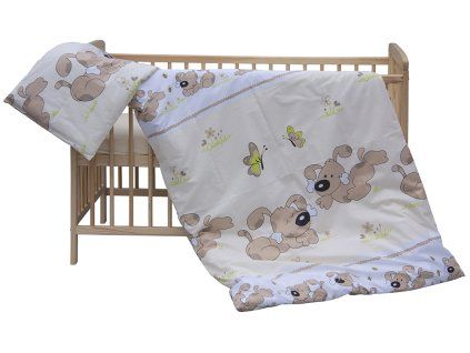 3691 1 povleceni do postylky 2dilne scarlett japy bezova 90 x 120 cm