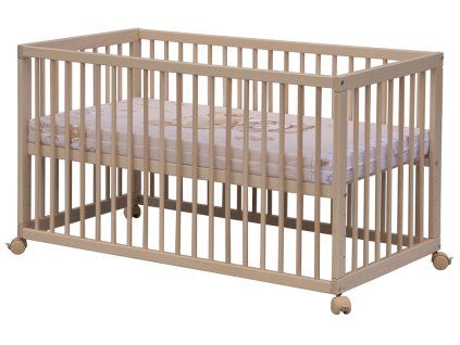 3816 5 detska postylka scarlett kombi s vyndavacimi prickami buk prirodni 120 x 60 cm