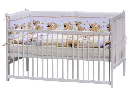 6752 3 detska postylka s kompletni vybavou scarlett 140 x 70 cm japy bezova