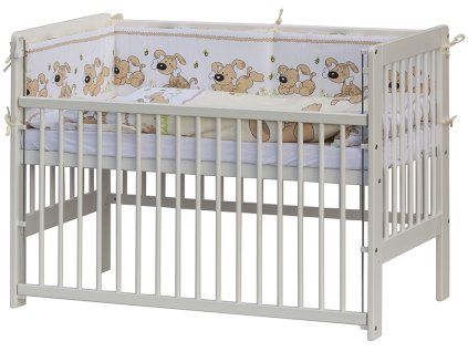 7433 4 detska postylka s kompletni vybavou scarlett 120 x 60 cm japy bezova