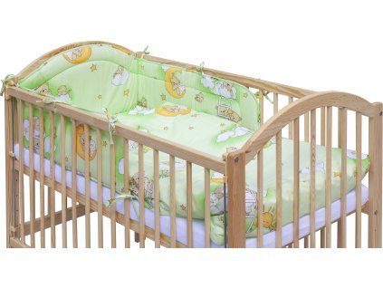 8929 2545 komplet postylka 120x60 mracek zelena med