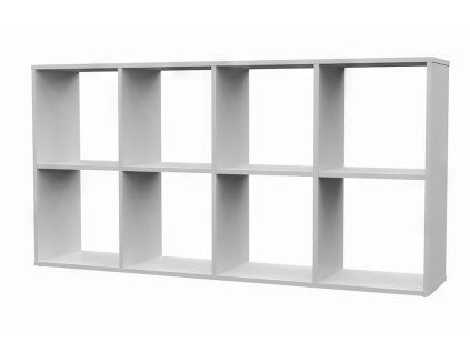Regál Manja 2x4 bílá