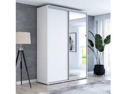 Šatní skříň Majda 1 šířka 100 cm, výška 242 cm