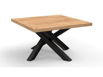BRADOP Konferenční stůl DAVID 80x80 (Barevné provedení DS - DUB SONOMA)