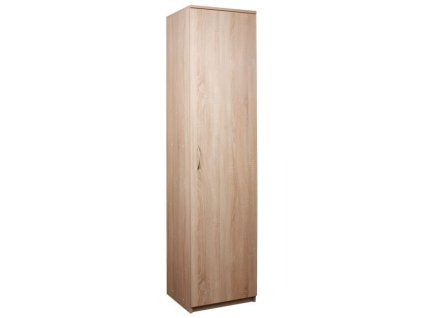 BRADOP Skříň jednodveřová D23 (Barevné provedení P - PŘÍRODNÍ)