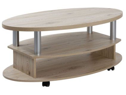 BRADOP Konferenční stůl HUGO 110x60 (Barevné provedení P - PŘÍRODNÍ)