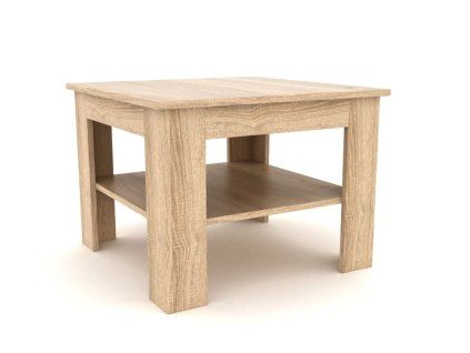 BRADOP Konferenční stůl ŠIMON 70x70 (Barevné provedení P - PŘÍRODNÍ)