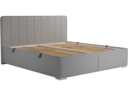 Postel Aviana 180x200 světle šedá