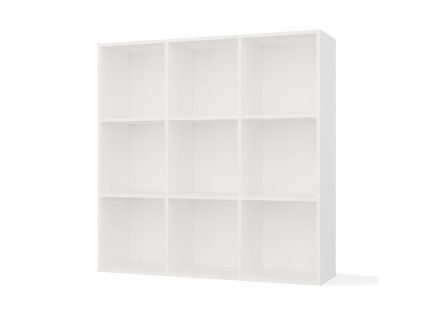Knihovna Manja 3x3 bílá