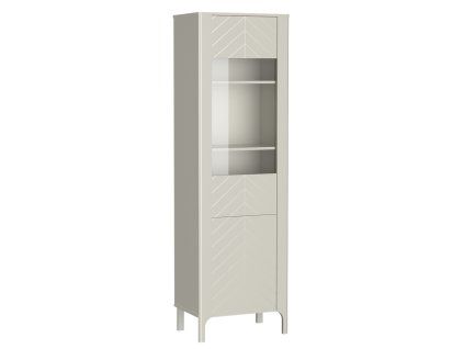 str malumi 04 witryna slupek regal przeszklony z szyba na nozkach elegancka nowoc WuJpfwr