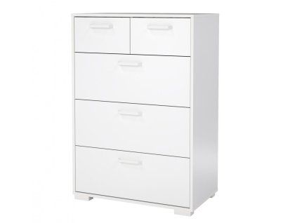 Komoda Selina 704 bílý lesk