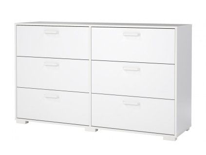 Komoda Selina 702 bílý lesk