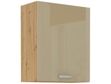 Kuchyňská skříňka Artisan cappucino lesk - horní 60 G-72 1F