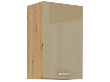 Kuchyňská skříňka Artisan cappucino lesk - horní 45 G-72 1F