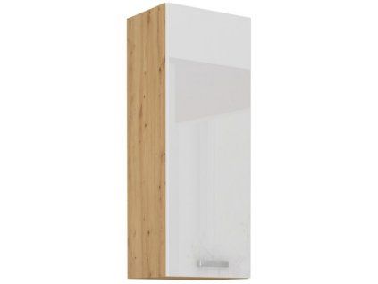 Kuchyňská skříňka Artisan bílý lesk - horní 30 G-90 1F