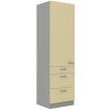 Kuchyňská skříňka Karmen - 60 DKS-210 3S 1F potravinová se šuplíky PREMIUM BOX