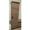 Policová skříň Petr P3/50 cm, dub Trufla/wenge - SKLADEM 1 ks