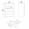 Komoda Simplicity 231 kašmír