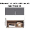 Šatní skříň Smart SR 3 antracit