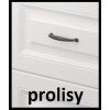 Kuchyňská skříňka Stilo WHWH - 60 DPM-210 2F sloupek se zabudovanou troubou a mikrovlnkou, dvířka, bílá + bílá