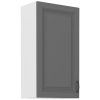 Kuchyňská skříňka Stilo DustGRWH - horní 50 G-90 1F, Dust Grey + bílá