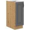 Kuchyňská skříňka Stilo DustGRAR - dolní 30 D Cargo, Dust Grey + Artisan