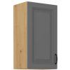 Kuchyňská skříňka Stilo DustGRAR - horní 40 G-72 1F, Dust Grey + Artisan