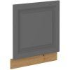 Kuchyňská skříňka Stilo DustGRAR - ZM 570 x 596 cm dvířka pro vestavnou myčku, Dust Grey + Artisan