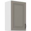 Kuchyňská skříňka Stilo ClayGRWH - horní 45 G-72 1F, Clay Grey + bílá