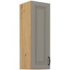 Kuchyňská skříňka Stilo ClayGRAR - horní 40 G-90 1F, Clay Grey + Artisan