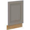 Kuchyňská skříňka Stilo ClayGRAR - ZM 570 x 446 cm dvířka pro vestavnou myčku, Clay Grey + Artisan
