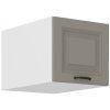 Kuchyňská skříňka Stilo ClayGRWH - horní výklop 40 NAGU - 36 1F, Clay Grey + bílá