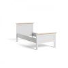 Postel Provence 801 90x200 bílá/dub