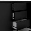 Komoda Simplicity 236 černá MAT