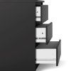 Komoda Simplicity 237 černá MAT